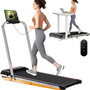 CcTreadmill 3-in-1 Under Desk Treadmill with Incline