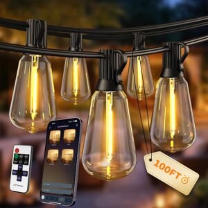 Smart LED 100FT Outdoor String Lights