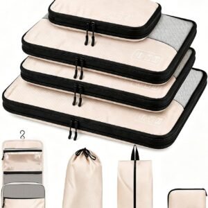 XX Compression Packing Cubes Beige Travel