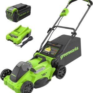 Greenworks 40V 16″ Cordless Lawn Mower