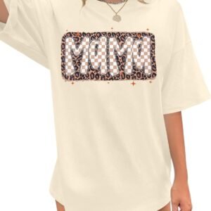Mama Leopard Tees for Women