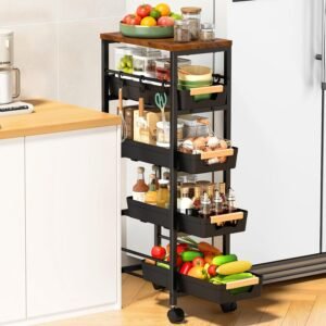 Sunally 5-Tier Kitchen Cart