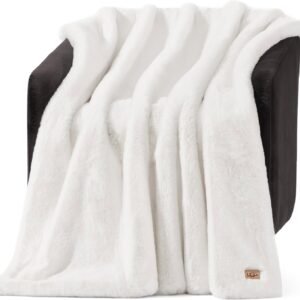 UGG Faux Fur Throw Blanket