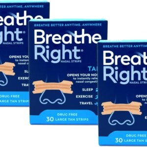 Breathe Right Nasal Strips for Snoring Relief