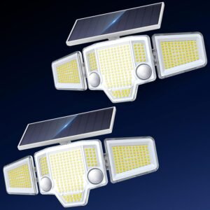 TuyLuxe Solar Motion Sensor Lights