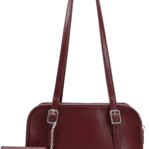XX Vegan Leather Bowler Shoulder Bag