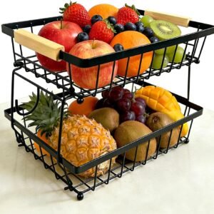 XX 2 Tier Fruit Basket Holder