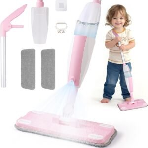 Kids Spray Mop Pink Toy