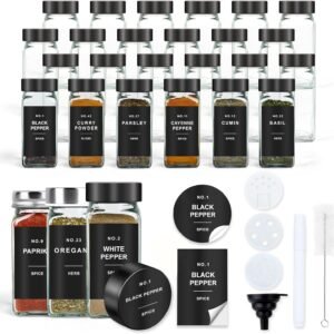 OMOZUN Spice Jars