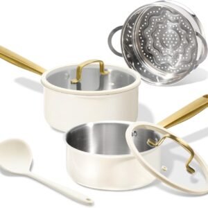 CAROTE Stainless Steel Cookware Set