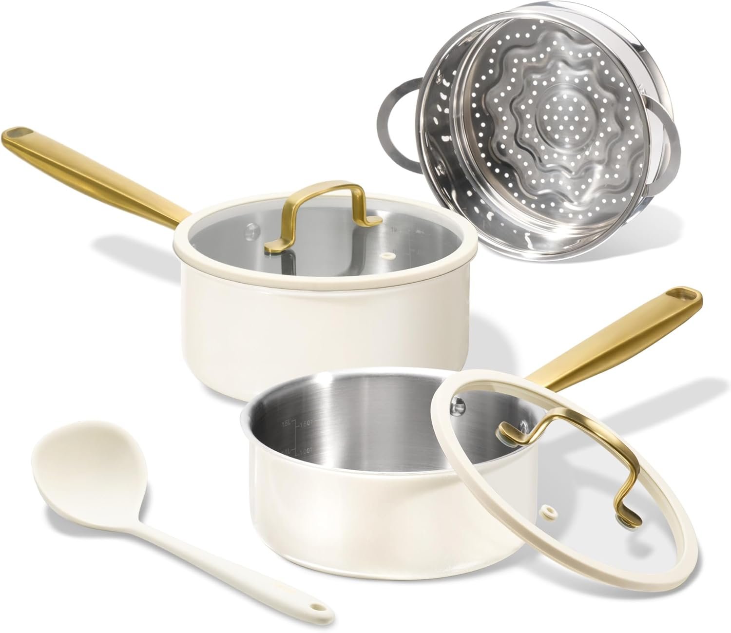 CAROTE Stainless Steel Cookware Set 1 CAROTE Stainless Steel Cookware Set