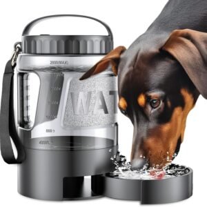 XX Reg Dog Water Bottle 95oz Portable