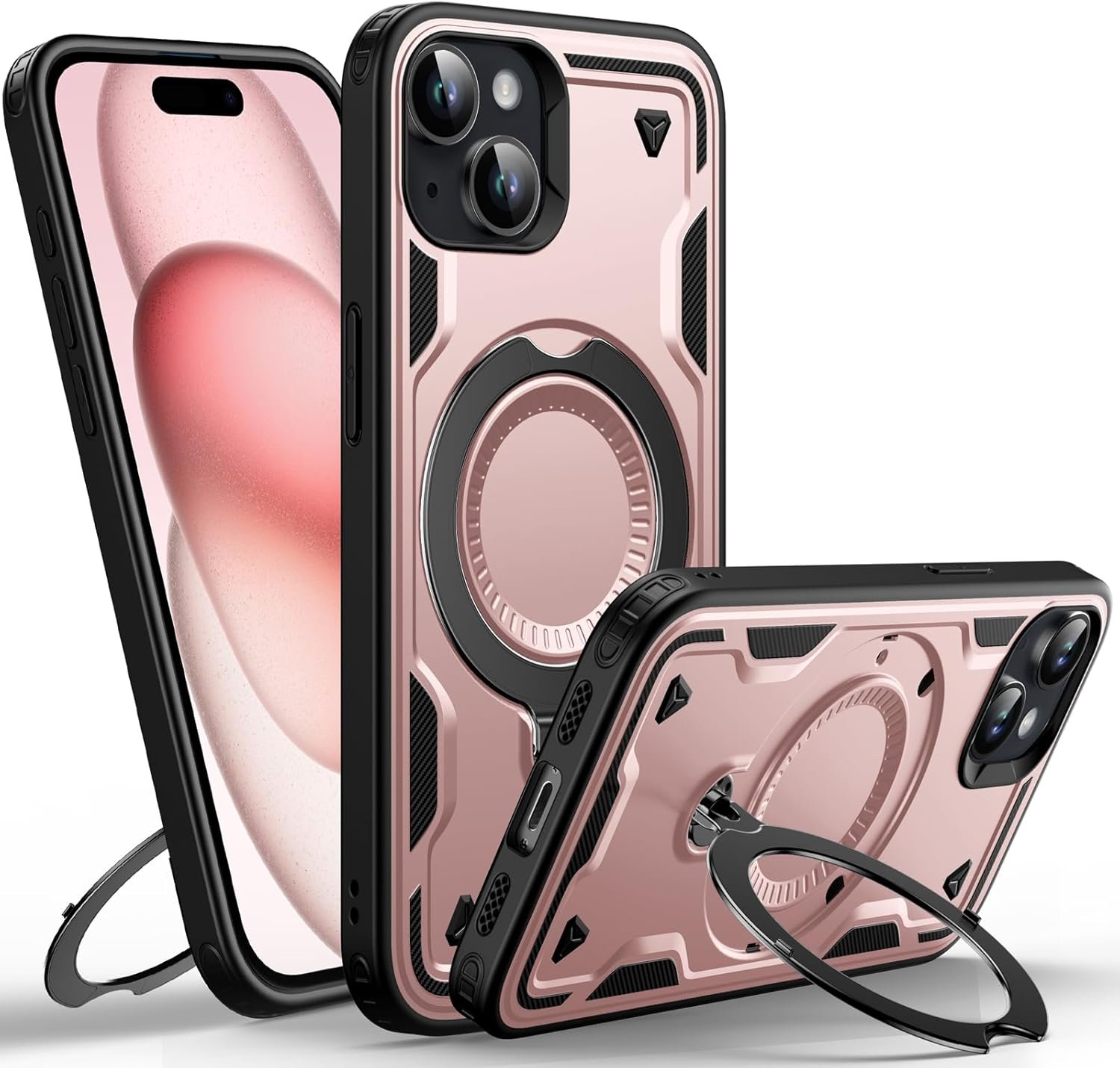 WYUIC iPhone 15 Rose Gold Case 1 WYUIC iPhone 15 Rose Gold Case