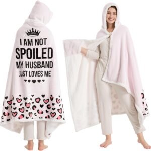 Spoiled Wife Wearable Blanket Hoodie