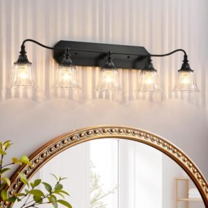 LmnLvn Black Vintage Vanity Lights