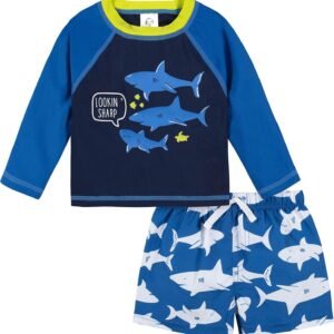 Gerber Baby Boys Swim Set 6-9M