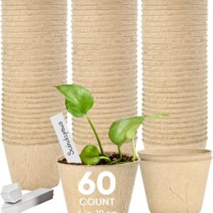 Seed Starter 50% Off 4 Inch Peat Pots