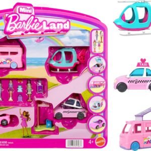 Barbie Mini Land 4-Pack Playset