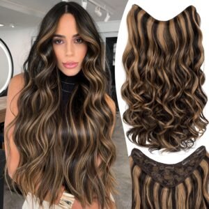 HANDAOYOU 20in Clip-In Hair Extensions