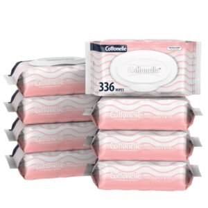 Cottonelle Fragrance Free Wet Wipes 8-Pack