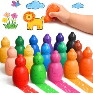 Jumbo Toddler Crayons 16ct Washable
