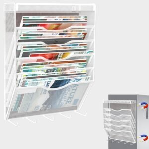 KZWKRG Magnetic File Holders for Office