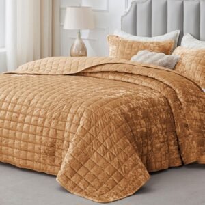 Bedelite Velvet Quilt Set Queen Size