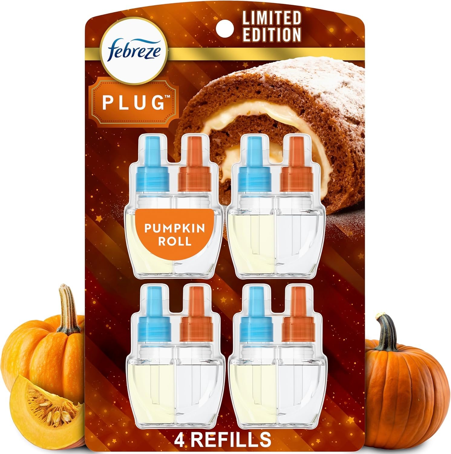 Febreze Plug In Air Freshener Pumpkin Roll 1 Febreze Plug In Air Freshener Pumpkin Roll