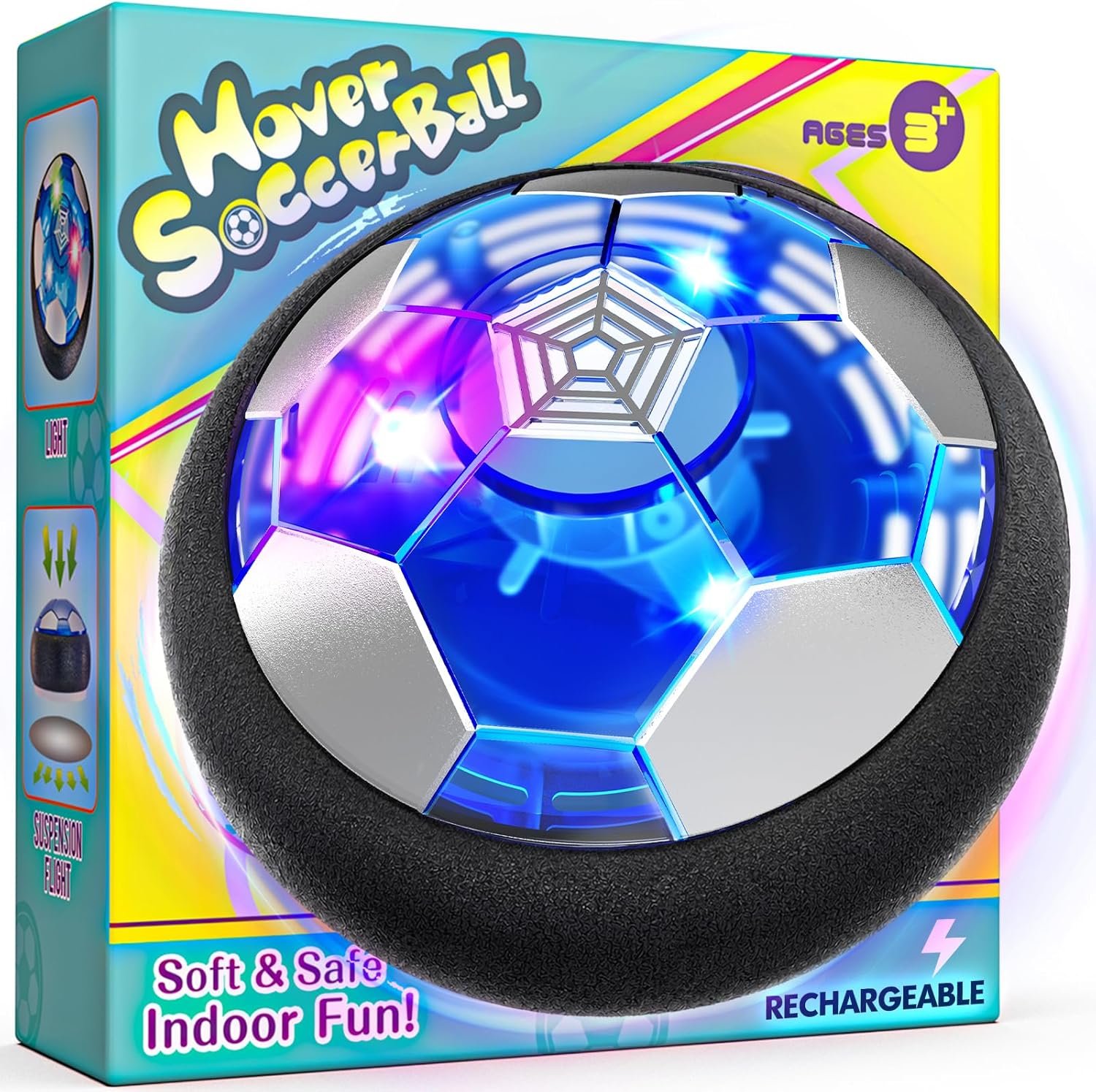 Rechargeable Hover Soccer Ball 1 Rechargeable Hover Soccer Ball