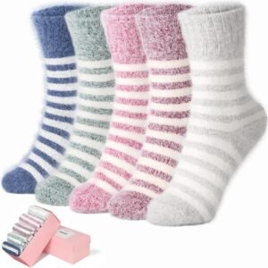 ICEIVY Women’s Fuzzy Socks for Winter