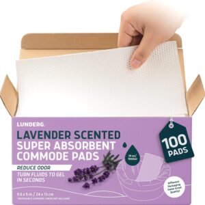 Lunderg Lavender Commode Pads