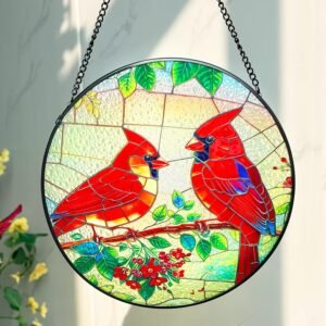 Katinyos Stained Glass Window Hanger