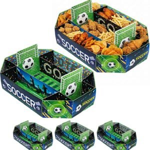 xx Soccer Snack Trays
