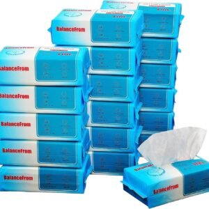 Elevon 100% Cotton Facial Wipes for Sensitive Skin