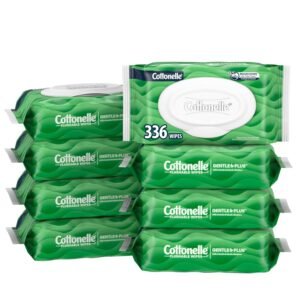 Cottonelle GentlePlus Wet Wipes 336 Count