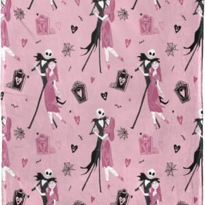 Disney Nightmare Before Christmas Fleece Blanket 50×70