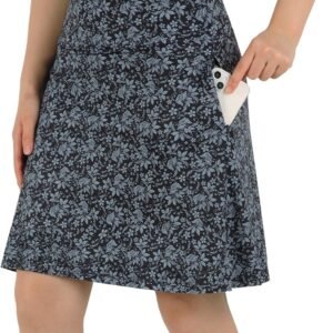 ANIVIVO Womens Golf Skort 20″ Knee Length