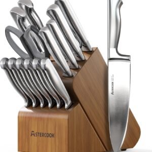 German Steel Kitchen Knife Set
