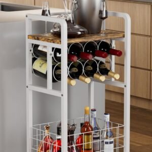 XX 3-Tier Wine Rack for Small Spaces