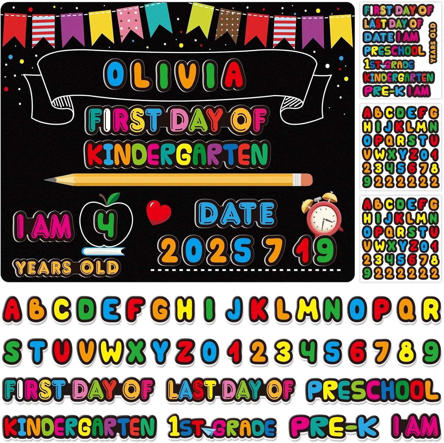 PETCEE First Day School Sign 11x14 1 PETCEE First Day School Sign 11x14