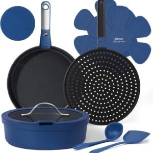 CAROTE 10-Piece Nonstick Cookware Set