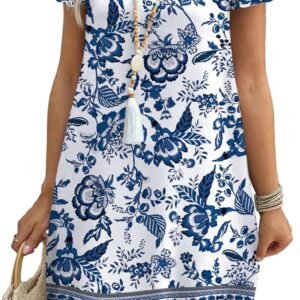 OFEEFAN Boho Sundress