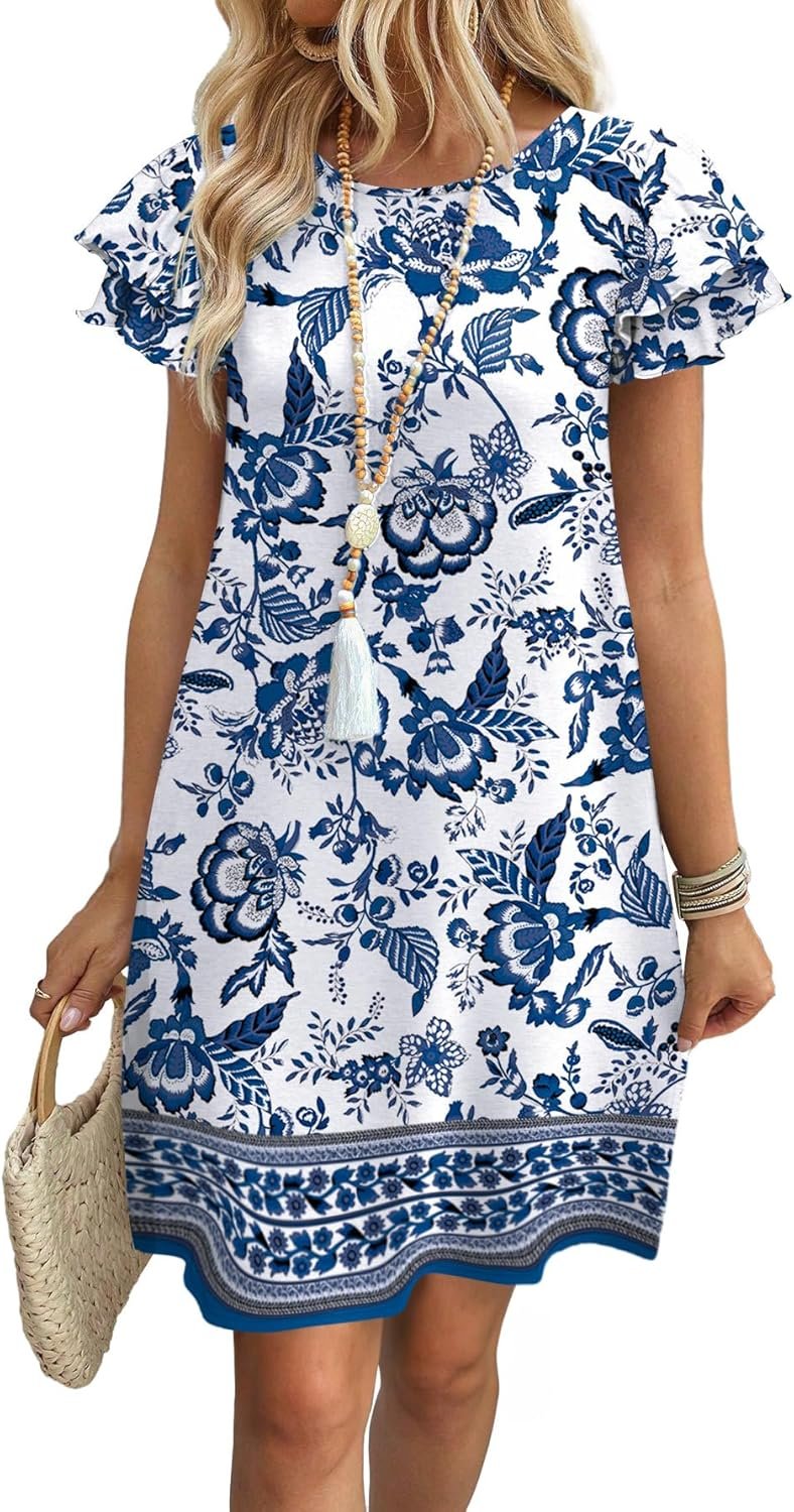 OFEEFAN Boho Sundress 1 OFEEFAN Boho Sundress