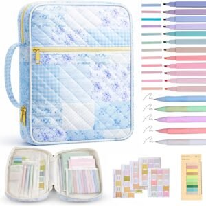 Tanolix Quilted Bible Bag for Women