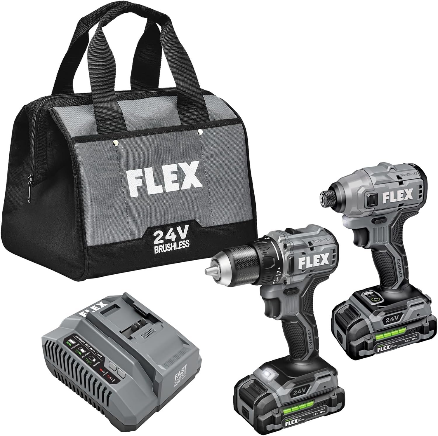 Flex 24V 2-Tool Combo Kit 1 Flex 24V 2-Tool Combo Kit