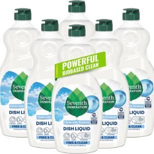 Seventh Generation Dish Liquid Soap 6-Pack