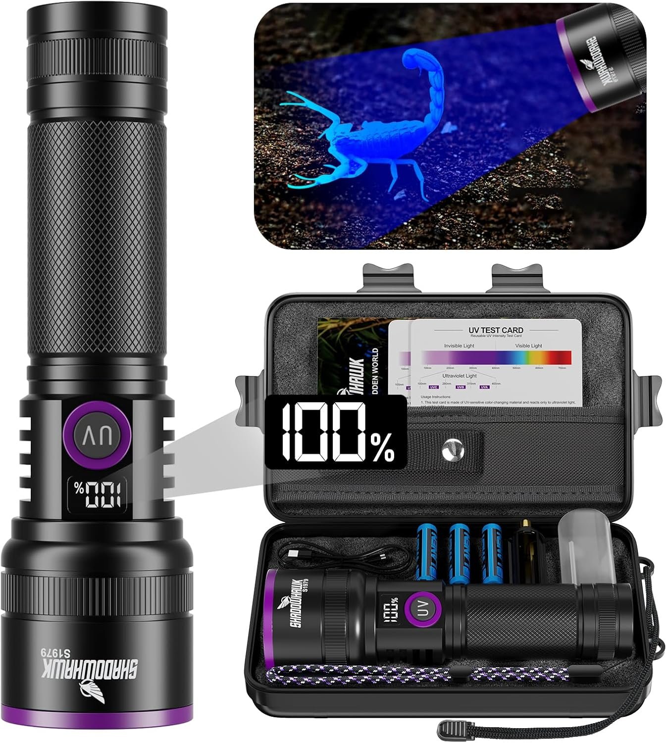 UV Flashlights for Detection 1 UV Flashlights for Detection