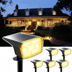 Solar Spot Lights Outdoor 59LED
