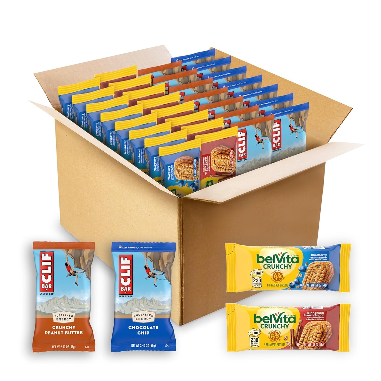 CLIF BAR Energy Bars 30-Count Variety Pack 1 CLIF BAR Energy Bars 30-Count Variety Pack