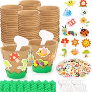 Garden Paper Pot Craft Kit 80 Pack